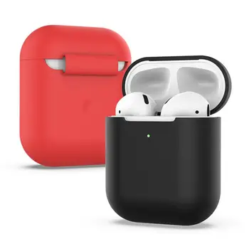 Měkké Silikonové Pouzdro Pro Apple Airpods 1/2 Ochranné Bluetooth Bezdrátová Sluchátka Kryt Pro Apple Air Pody Nabíjecí Box Pytle