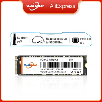 Walram M2 SSD NVMe 256GB 512GB, 1TB 128GB M. 2 2280 PCIe 2TB Vnitřní Solid State Drive NMVE M. 2 SSD pro Notebook Desktop SSD Disk