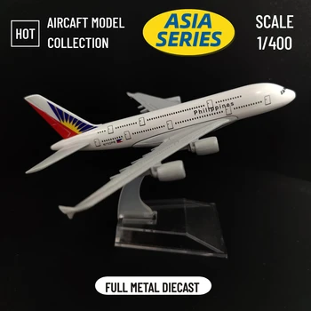 Měřítko 1:400 Kovové Letadlo Replika 15cm Philippines Airlines Boeing Airbus Diecast Model Letadla Miniaturní Dárek pro Chlapce a Dívky