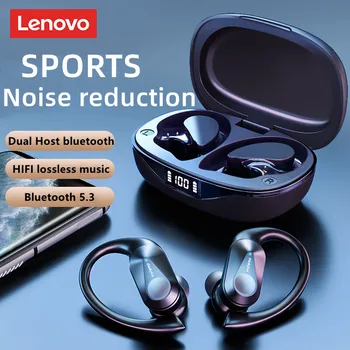 NOVÉ Lenovo LP75 Sports Wireless Bluetooth headset 5.3 sluchátka s Mikrofonem Bluetooth Bezdrátová Sluchátka hi-fi Stereo X6 water proof