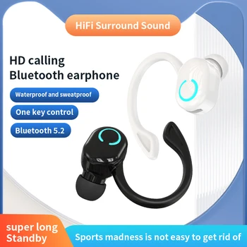 TWS Bluetooth 5.2 Sluchátka Bezdrátová Sluchátka Mini Sluchátka Handsfree Vodotěsné Sportovní Hudební Headset Sluchátka s Micphone