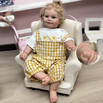 60CM Maddie Reborn Dívka, Ručně vyráběné Realistické Novorozence Malované Bebe Krásné AWEEDOLL Bonecas Infantil Meninas