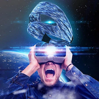 Nastavitelné Velikosti Oční Maska Polstrování pro Oculus Quest 2 Headsety VR Maska Vynikající Vzhled Pot Kapely