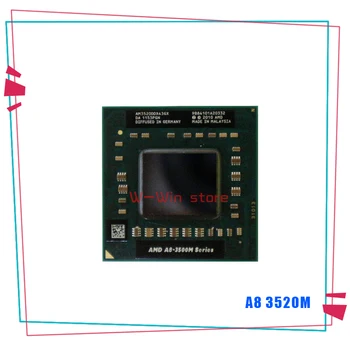 AMD A8-Series A8-3520M A8-3520M 1.6 GHz Quad-Core Quad-Thread CPU Procesor AM3520DDX43GX Socket FS1
