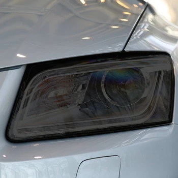 Pro Audi Q5 SQ5 Quattro Facelift 2021 Auto FrontHeadlamps Uzené Černé TPU Ochranné fólie Anti-scratch Repair film Nálepka Přístup