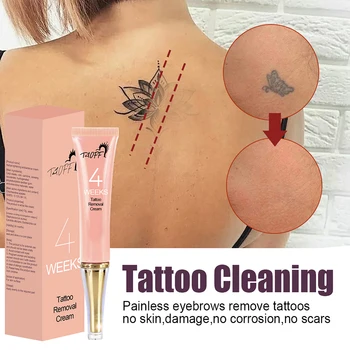 Trvalé Tetování Odstranění Krém Bezpečný Hydratují Kůži Tetování Odstraňovač Gel Není Třeba Bolesti, Odstranění Maximální Pevnost Tetování Nástroj