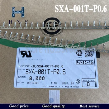 JST konektor SXA-001T-P0.6 terminál pin wire gauge 22-28AWG