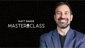 Masterclass Žít Přednáška o Matt Baker 1-3 kouzla