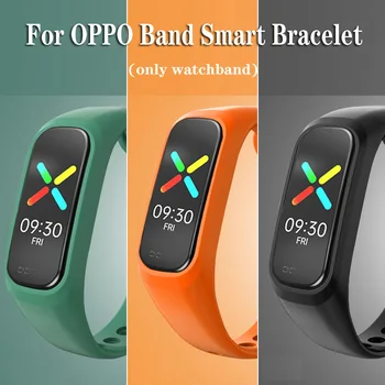 Pro Oppo Band Chytrý Náramek Módní EVA Verze Řemínek Silikon Sport Náhradní náramek Náramek Watchband