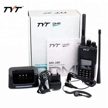 TYT MD380 1000 Kanálů DMR Digitální walkie talkie 400-480MHZ 5 w Long range radio Ham telefonu