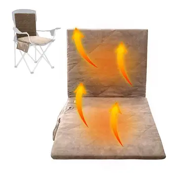 Vyhřívání Sedáku Sedadla Vyhřívaná Sedadla Potahy Dobíjecí Elektrické Sedadlo Podložky Pro Venkovní Camping Home Office Židle