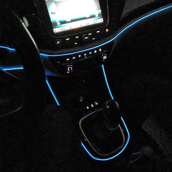Flexibilní Neon Auto Atmosféru Interiéru LED Pruh Světla Pro Toyota RAV4 Camry Corolla CH-R 86 Tacoma Yaris Tundra Příslušenství