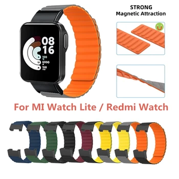 Silikonový Pásek Pro Xiaomi Mi Watch Lite Globální Verze Smart Watch Náhradní Sportovní Náramek na Zápěstí pro Redmi Hodinky Correa