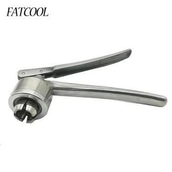 FATCOOL 1ks Nové Nerezové Oceli Ruční Lahvičky Kleště Ruční Uzavírací Stroj Pro Lisování 13mm/20 mm Flip-Off Caps