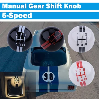 5 Speed Gear Shift Knob Manuální Řazení Rukojeť Vhodné Pro Ford, VW, HONDA LHD Auto Klasické Retro Design Auto Příslušenství, Náhradní