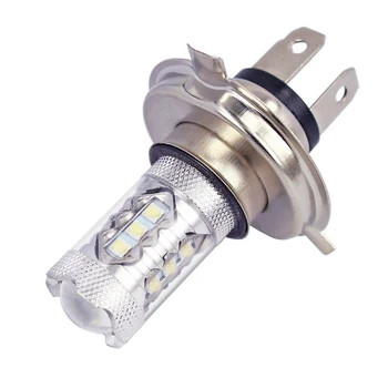 12V H4 H7 80W LED 6000K Super Světlé Bílé LED Mlhový Světlomet Lampa Žárovka Světlomet pro Auto