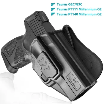 Zbraň&Flower II. Stupeň Uchovávání Polymeru Pádlo Pouzdro Utajování OWB Pistole Držák Pouzdro pro Taurus PT111 Pravou ruku