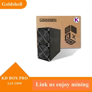 Goldshell KD BOX Pro 2.6 T Hashrate KADENA Horník KDBox Aktualizován S napájením