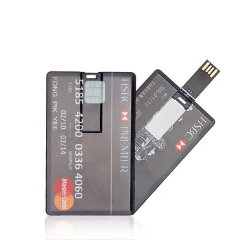Banky Karty USB Flash Disk 128 GB Obchodní Dárek Barva Zdarma Vlastní Pero disky 64GB Plastové 32GB 16GB 8GB 4GB Memory Stick U Disk