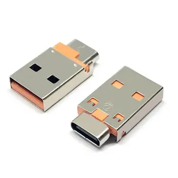 1ks OTG Adaptér USB Typu Samec Na USB 3.1 Ženské Fas Nabíjení Konvertor USB Type-C Konektor USB C Konektor