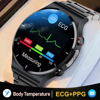 2022 Nové Chytré Hodinky Muži EKG+PPG Krevního Tlaku, Tepové Frekvence Hodinky IP68 Vodotěsné Smartwatch, Fitness Tracker Pro Android, Apple