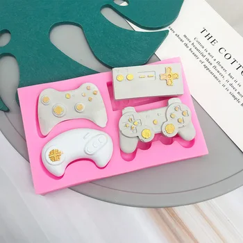 Silikonové Formy controller gamepad game boy dar, plísně, cukr řemeslo fondant dort zdobení zvířecí formy pečení nástroje