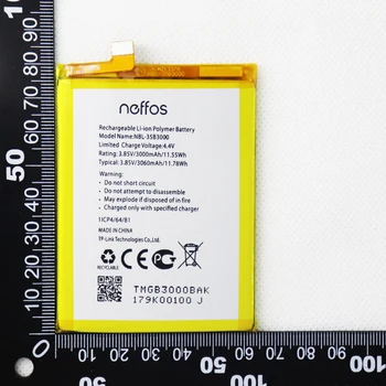 Původní 3060mAh NBL-35B3000 baterie Pro TP-link Neffos C7 TP910A TP910C Mobilní telefon