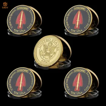 5KUSŮ NÁS První Speciálních Sil pamětní Mince US Army Force Vzdušné Síly, Operační Gold Free Eagle Mince Kolekce A Dárky