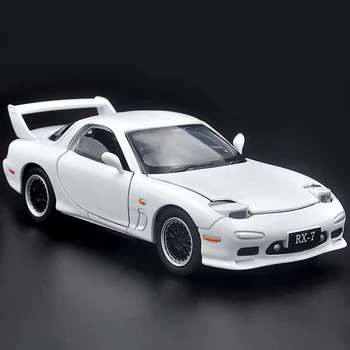 1:32 Pro Mazda RX7 model auta slitiny auto, die-casting, hračky auto vytáhnout zpět model dětské hračky kolekce