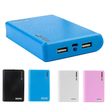 Dual USB Power Bank 4x 18650 Externí Záložní Baterie Nabíječka Box Pouzdro Pro Telefon Drop Shipping Podporu
